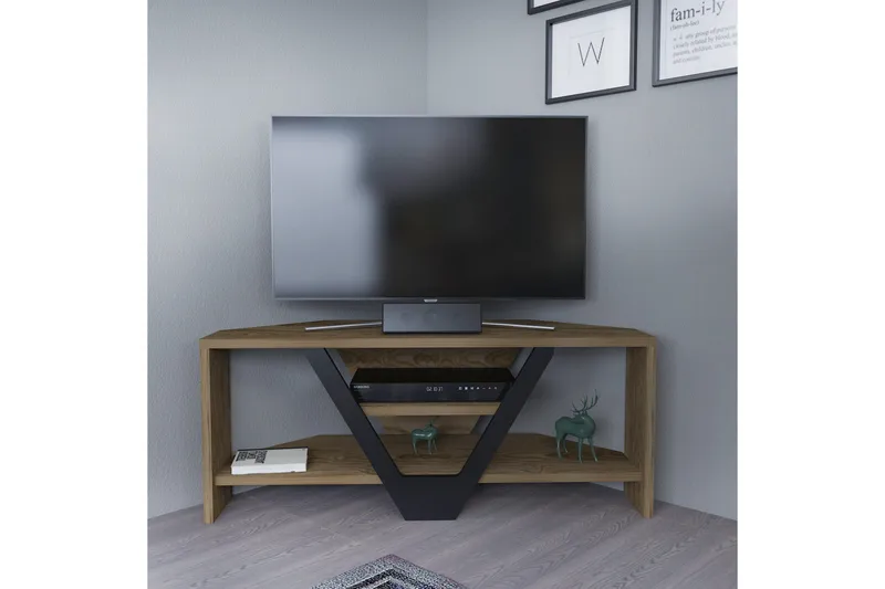 Rinorea Tv-benk 90x36,8 cm - Brun - Møbler - Mediamøbel & tv møbel - TV-benk & mediabenk