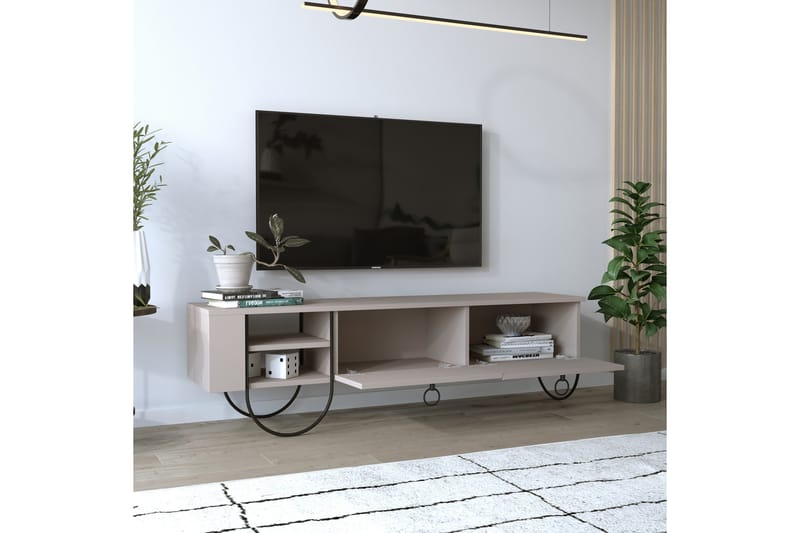 Riskalen TV-benk 150 cm - Grå - Møbler - Mediamøbel & tv møbel - TV-benk & mediabenk