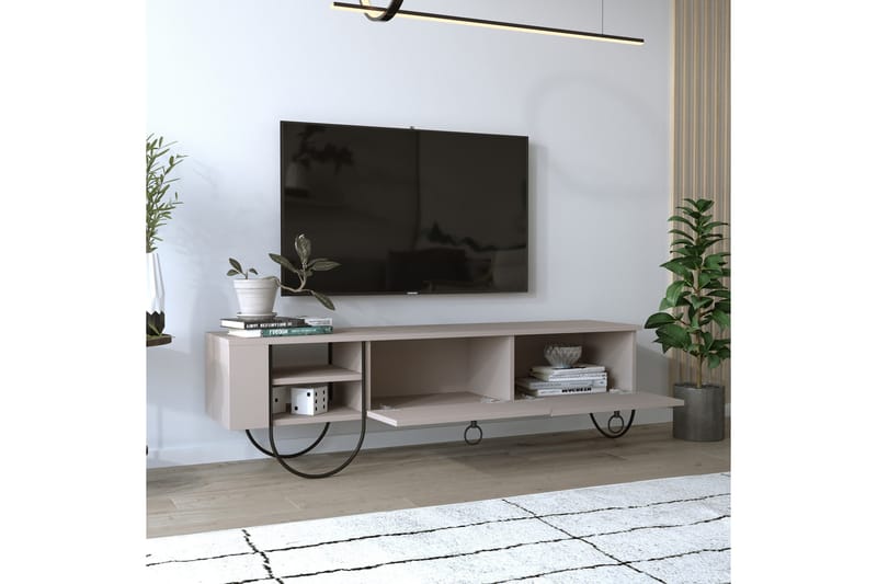 Riskalen TV-benk 150 cm - Grå - Møbler - Mediamøbel & tv møbel - TV-benk & mediabenk