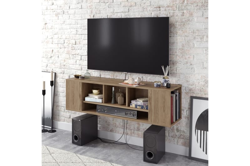 Risnabben TV-benk 135 cm - Brun - Møbler - Mediamøbel & tv møbel - TV-benk & mediabenk