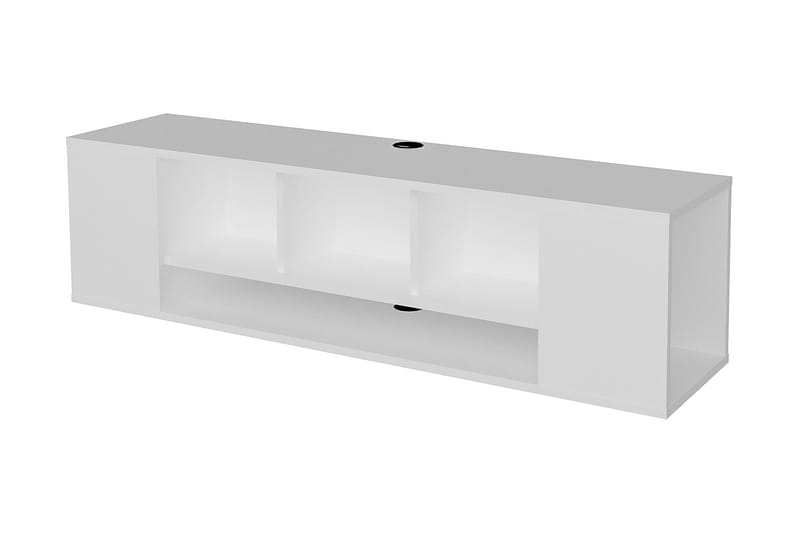 Risnabben TV-benk 135 cm - Hvit - Møbler - Mediamøbel & tv møbel - TV-benk & mediabenk