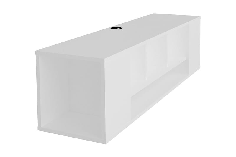 Risnabben TV-benk 135 cm - Hvit - Møbler - Mediamøbel & tv møbel - TV-benk & mediabenk