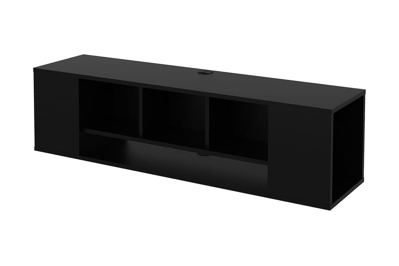 Risnabben TV-benk 135 cm - Svart - Møbler - Mediamøbel & tv møbel - TV-benk & mediabenk