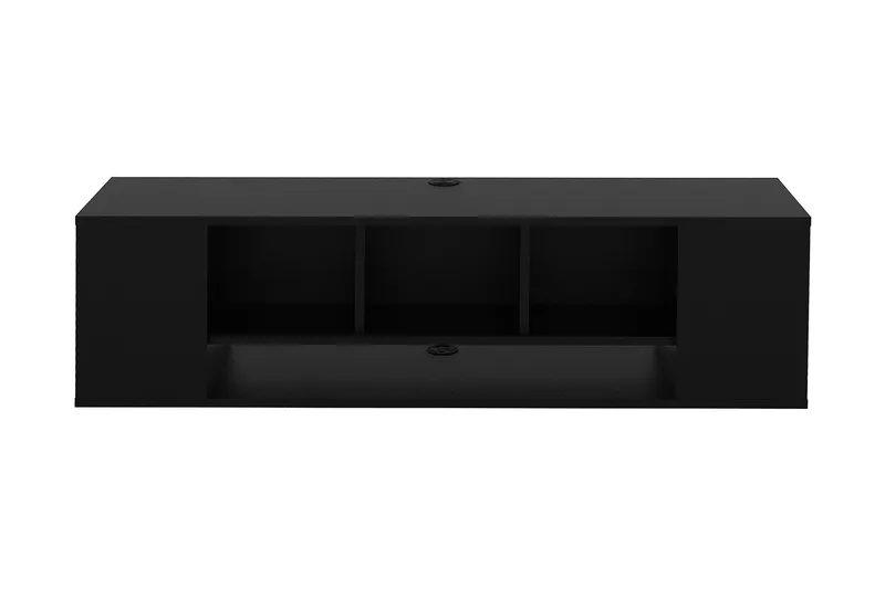 Risnabben TV-benk 135 cm - Svart - Møbler - Mediamøbel & tv møbel - TV-benk & mediabenk