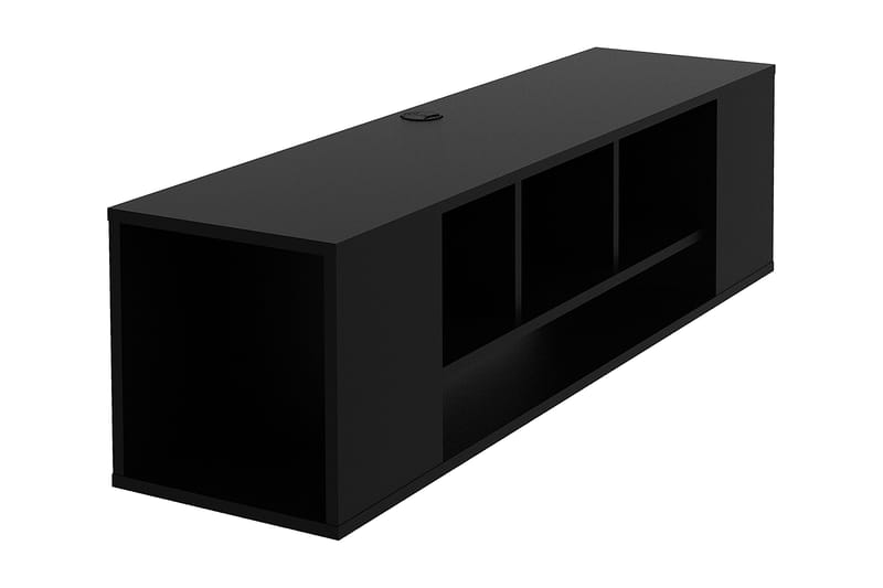 Risnabben TV-benk 135 cm - Svart - Møbler - Mediamøbel & tv møbel - TV-benk & mediabenk