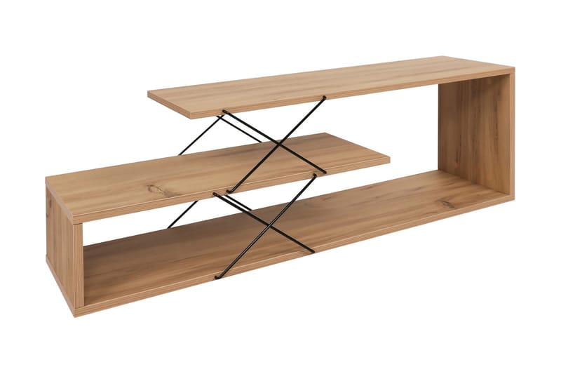 Riyana TV-benk 120 cm - Natur - Møbler - Mediamøbel & tv møbel - TV-benk & mediabenk