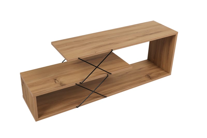 Riyana TV-benk 120 cm - Natur - Møbler - Mediamøbel & tv møbel - TV-benk & mediabenk