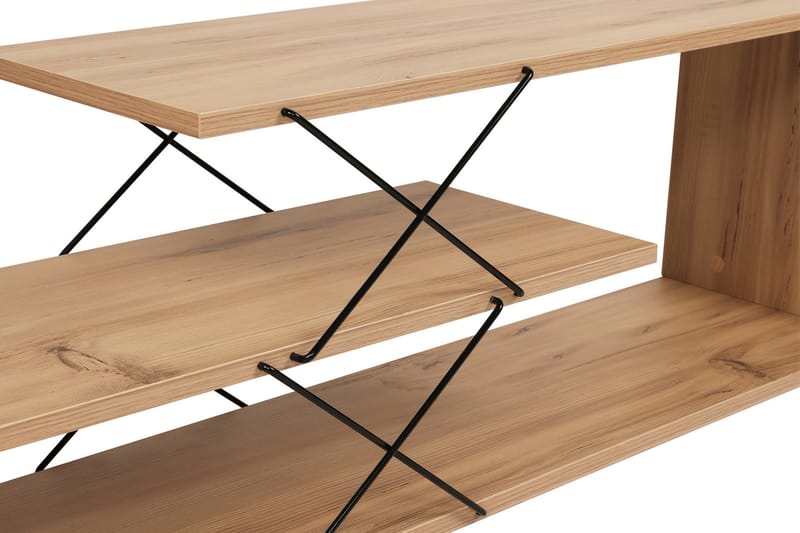 Riyana TV-benk 120 cm - Natur - Møbler - Mediamøbel & tv møbel - TV-benk & mediabenk