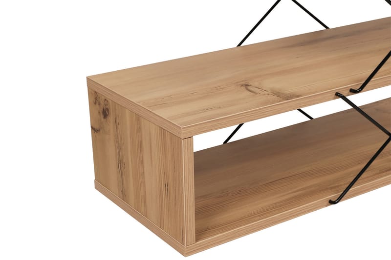 Riyana TV-benk 120 cm - Natur - Møbler - Mediamøbel & tv møbel - TV-benk & mediabenk