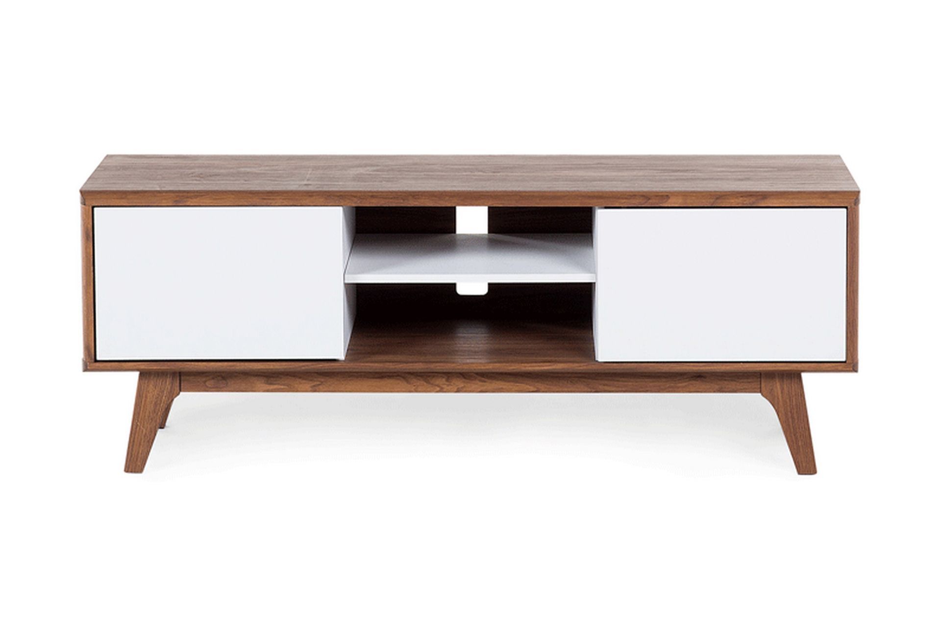 Rogester Tv-Benk 40x142 Cm - Hvit - Møbler - Mediamøbel & tv møbel - TV-benk & mediabenk