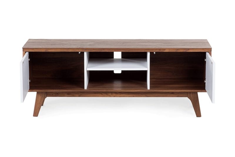 Rogester Tv-Benk 40x142 Cm - Hvit - Møbler - Mediamøbel & tv møbel - TV-benk & mediabenk