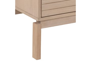 Sakie Gulvstående TV-benk 160 cm med Oppbevaring i Lyst Tre - Lys Beige - Møbler - Mediamøbel & tv møbel - TV-benk & mediabenk