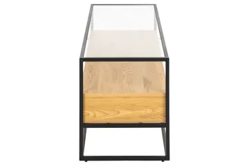 Sakila TV-benk 40 cm - Transparent - Møbler - Mediamøbel & tv møbel - TV-benk & mediabenk