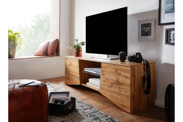 Seddik Tv-Benk 50x160 cm Rektangulær - Brun - Møbler - Mediamøbel & tv møbel - TV-benk & mediabenk