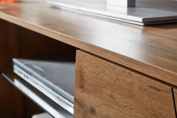Seddik Tv-Benk 50x160 cm Rektangulær - Brun - Møbler - Mediamøbel & tv møbel - TV-benk & mediabenk