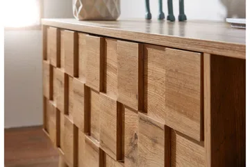 Seddik Tv-benk 51x160 cm Rektangulær - Brun - Møbler - Mediamøbel & tv møbel - TV-benk & mediabenk