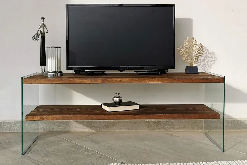 Siyam TV-benk 120 cm - Valnøtt - Møbler - Mediamøbel & tv møbel - TV-benk & mediabenk