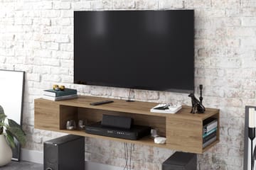 Skuteryd TV-benk 135 cm - Brun - Møbler - Mediamøbel & tv møbel - TV-benk & mediabenk