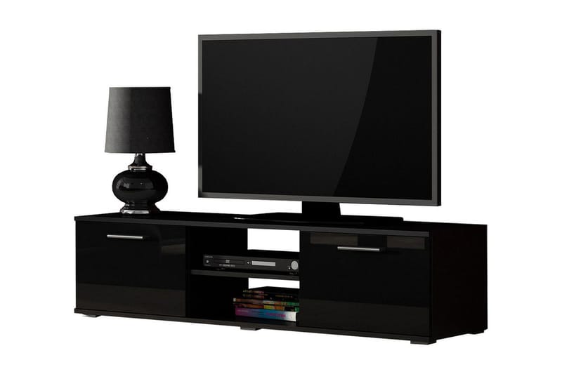 Soho TV-benk 140x43x37 cm - Svart - TV-benk & mediabenk