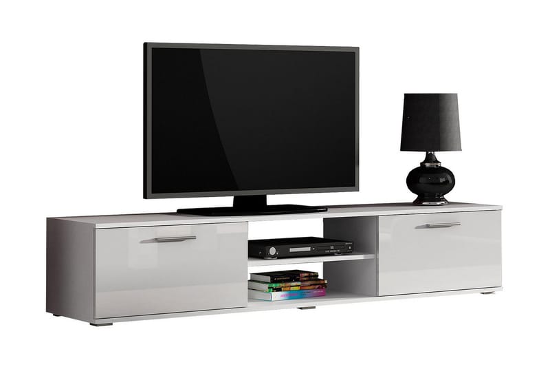 Soho TV-benk 180x43x37 cm - Grå/Hvit - Møbler - Mediamøbel & tv møbel - TV-benk & mediabenk