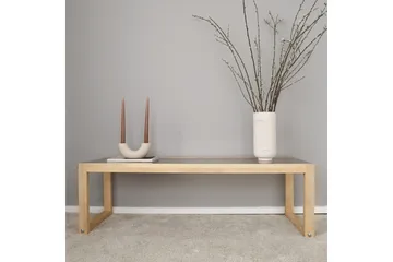 Sqandie TV-benk 130 cm - Natur - Møbler - Mediamøbel & tv møbel - TV-benk & mediabenk
