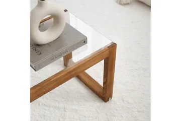 Sqandie Tv-benk 130 cm - Natur - Møbler - Mediamøbel & tv møbel - TV-benk & mediabenk