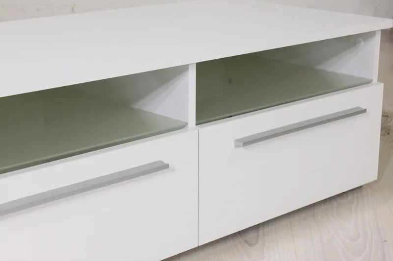 Stockend TV-Benk 100 cm - Hvit - Møbler - Mediamøbel & tv møbel - TV-benk & mediabenk