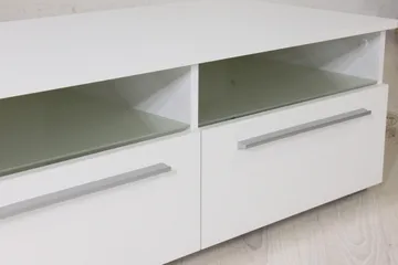 Stockend TV-Benk 100 cm - Hvit - Møbler - Mediamøbel & tv møbel - TV-benk & mediabenk