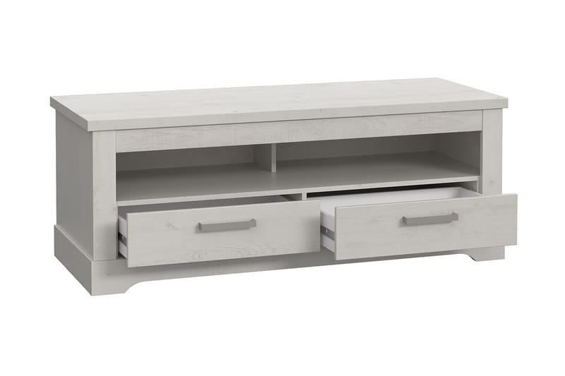 Svetis Tv-benk 137 cm - Hvit - Møbler - Mediamøbel & tv møbel - TV-benk & mediabenk