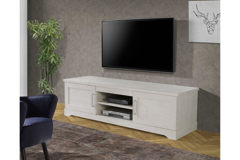 Svetis Tv-benk 183 cm - Hvit - Møbler - Mediamøbel & tv møbel - TV-benk & mediabenk