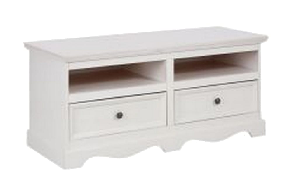 Taisia TV-benk 120 cm - Hvit - Møbler - Mediamøbel & tv møbel - TV-benk & mediabenk