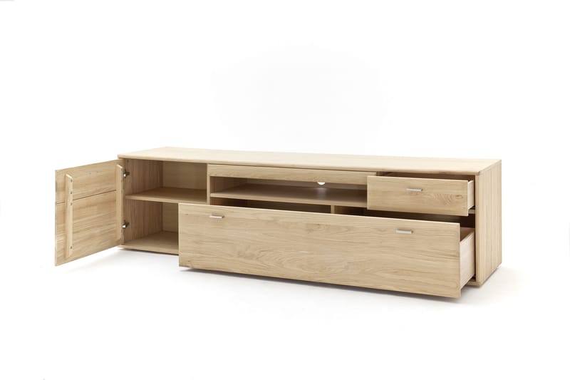 Tarragona TV-benk 214 cm - Tre/Natur - Møbler - Mediamøbel & tv møbel - TV-benk & mediabenk