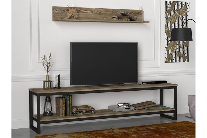 Tera Home TV-benk 180 cm hjemme ink 180 cml. Vegghylle - Beige - TV-benk & mediabenk