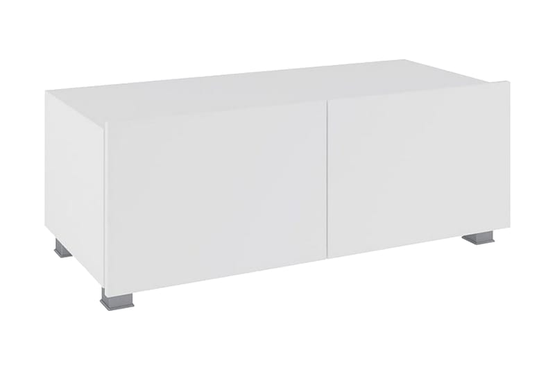Tessan TV-benk 100 cm Liten - Hvit - Møbler - Mediamøbel & tv møbel - TV-benk & mediabenk
