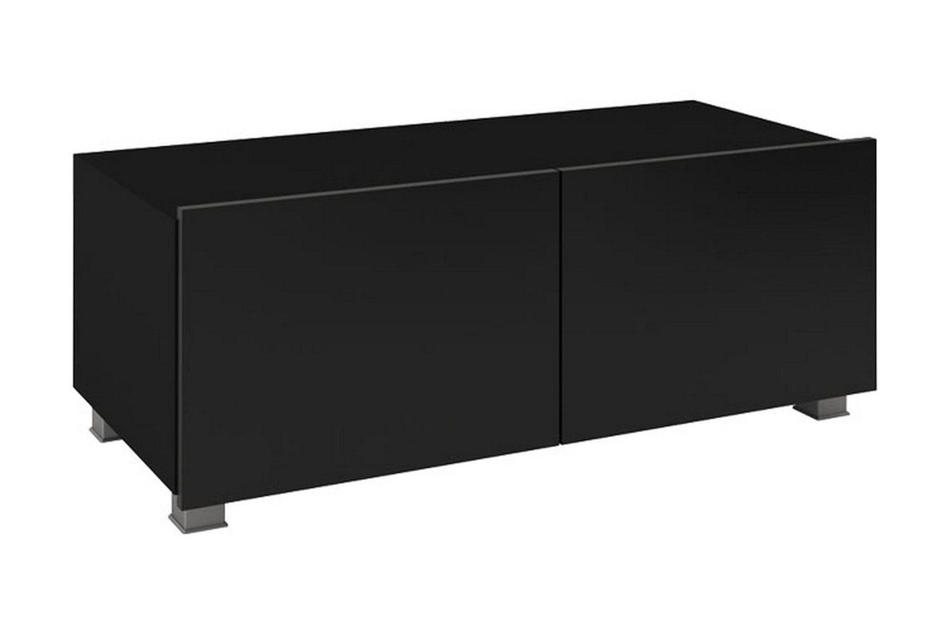 Tessan TV-benk 100 cm Liten - Svart