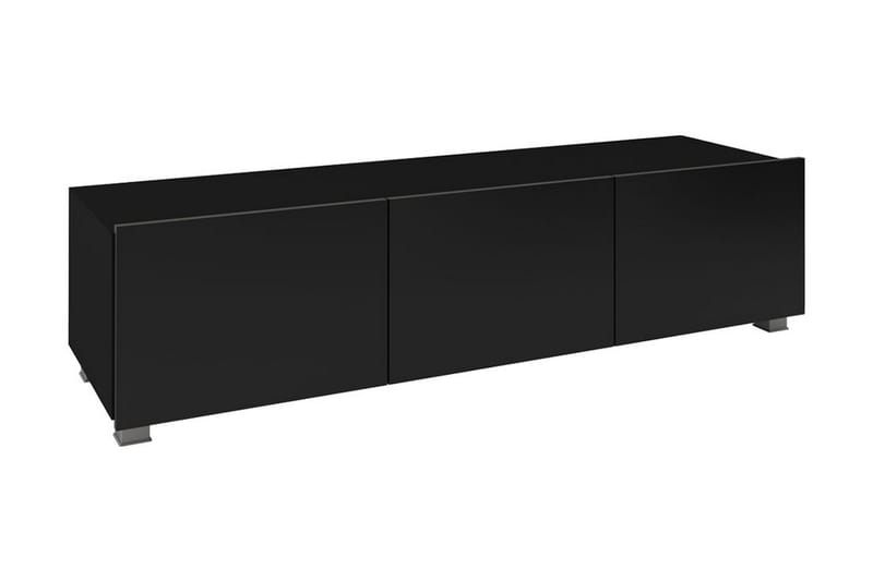 Tessan TV-benk 150 cm - Svart - Møbler - Mediamøbel & tv møbel - TV-benk & mediabenk
