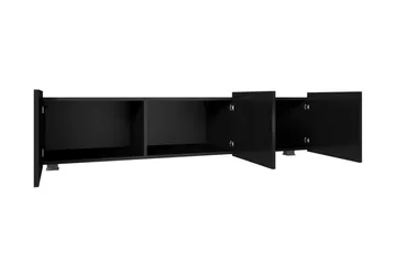 Tessan TV-benk 150 cm - Svart - Møbler - Mediamøbel & tv møbel - TV-benk & mediabenk