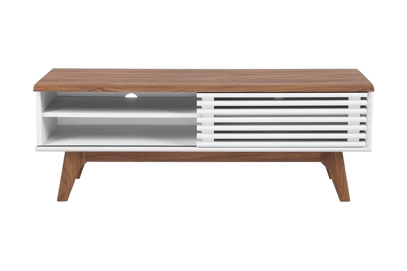 Toledo Tv-Benk 35x117 Cm - Hvit - Møbler - Mediamøbel & tv møbel - TV-benk & mediabenk