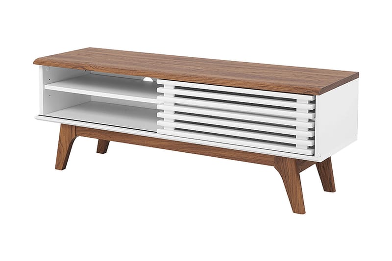 Toledo Tv-Benk 35x117 Cm - Hvit - Møbler - Mediamøbel & tv møbel - TV-benk & mediabenk