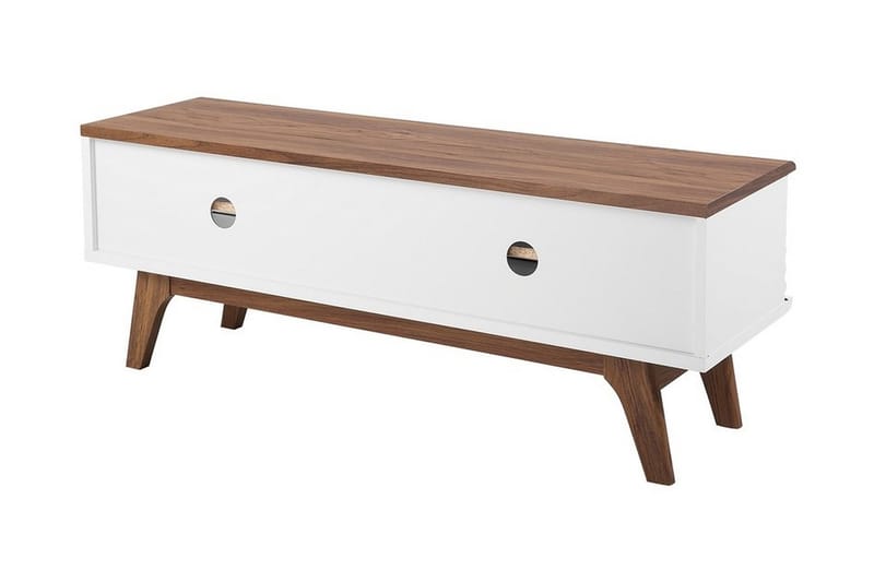 Toledo Tv-Benk 35x117 Cm - Hvit - Møbler - Mediamøbel & tv møbel - TV-benk & mediabenk