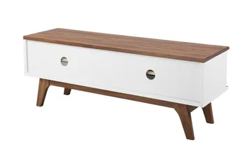 Toledo Tv-Benk 35x117 Cm - Hvit - Møbler - Mediamøbel & tv møbel - TV-benk & mediabenk