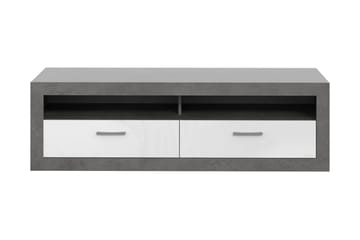 Tolovgrad Tv-benk 153 cm - Grå/Hvit - Møbler - Mediamøbel & tv møbel - TV-benk & mediabenk