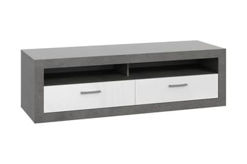 Tolovgrad Tv-benk 153 cm - Grå/Hvit - Møbler - Mediamøbel & tv møbel - TV-benk & mediabenk