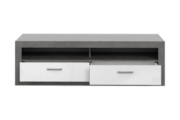 Tolovgrad Tv-benk 153 cm - Grå/Hvit - Møbler - Mediamøbel & tv møbel - TV-benk & mediabenk