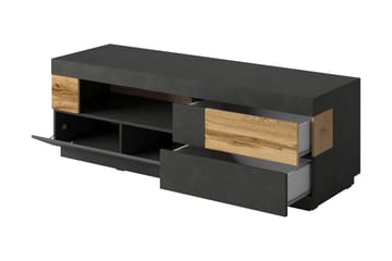 Tomeka TV-benk 160 cm - Tre - Møbler - Mediamøbel & tv møbel - TV-benk & mediabenk