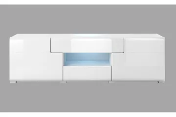Toreno TV-benk 159 cm - Hvit - Møbler - Mediamøbel & tv møbel - TV-benk & mediabenk