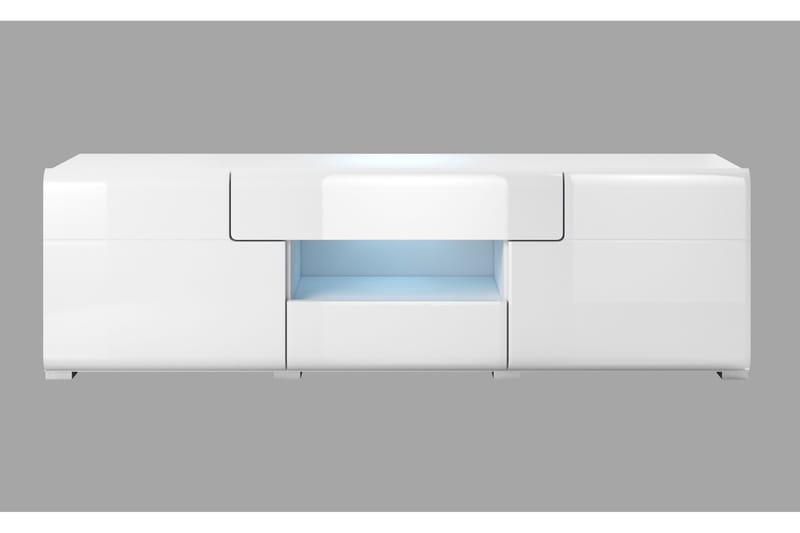 Toreno TV-benk 159 cm - Hvit - Møbler - Mediamøbel & tv møbel - TV-benk & mediabenk