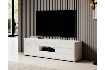 Toreno TV-benk 159 cm - Hvit - Møbler - Mediamøbel & tv møbel - TV-benk & mediabenk