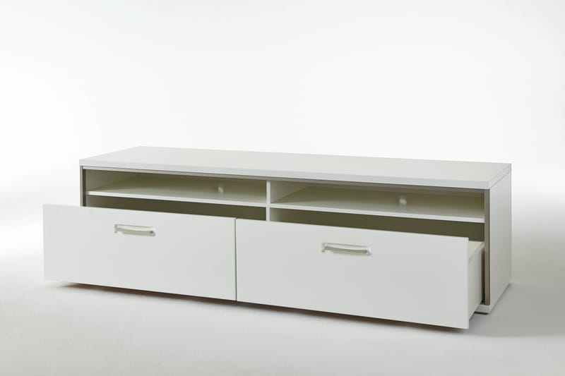 Trento TV-benk 184x51x52 cm - Hvit Høyglans - Møbler - Mediamøbel & tv møbel - TV-benk & mediabenk