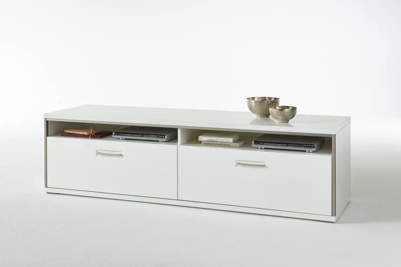 Trento TV-benk 184x51x52 cm - Hvit Høyglans - Møbler - Mediamøbel & tv møbel - TV-benk & mediabenk